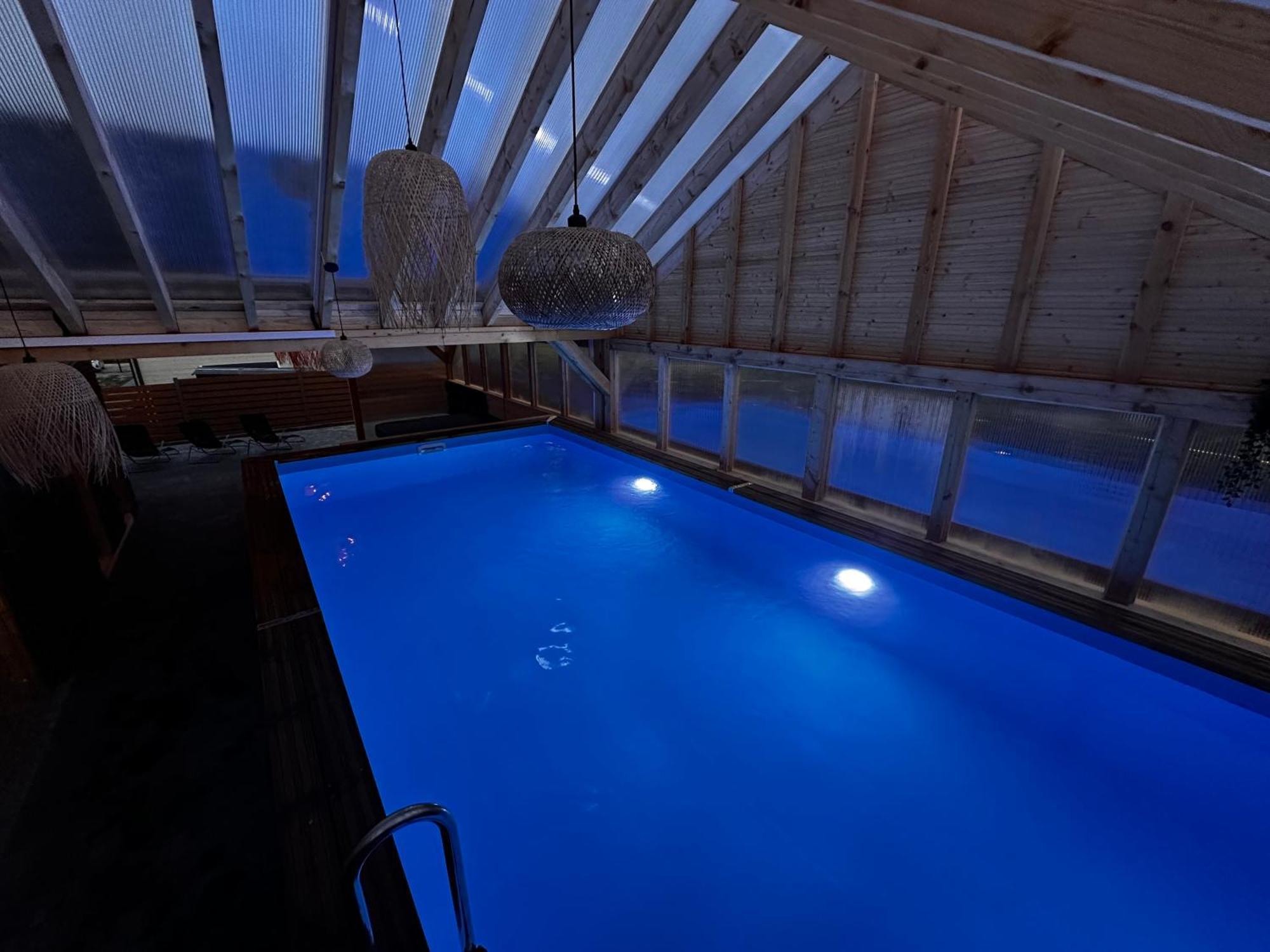 Domki Zlote Piaski Kryty Basen Sauna Jacuzzi Jastrzebia Gora Exterior foto