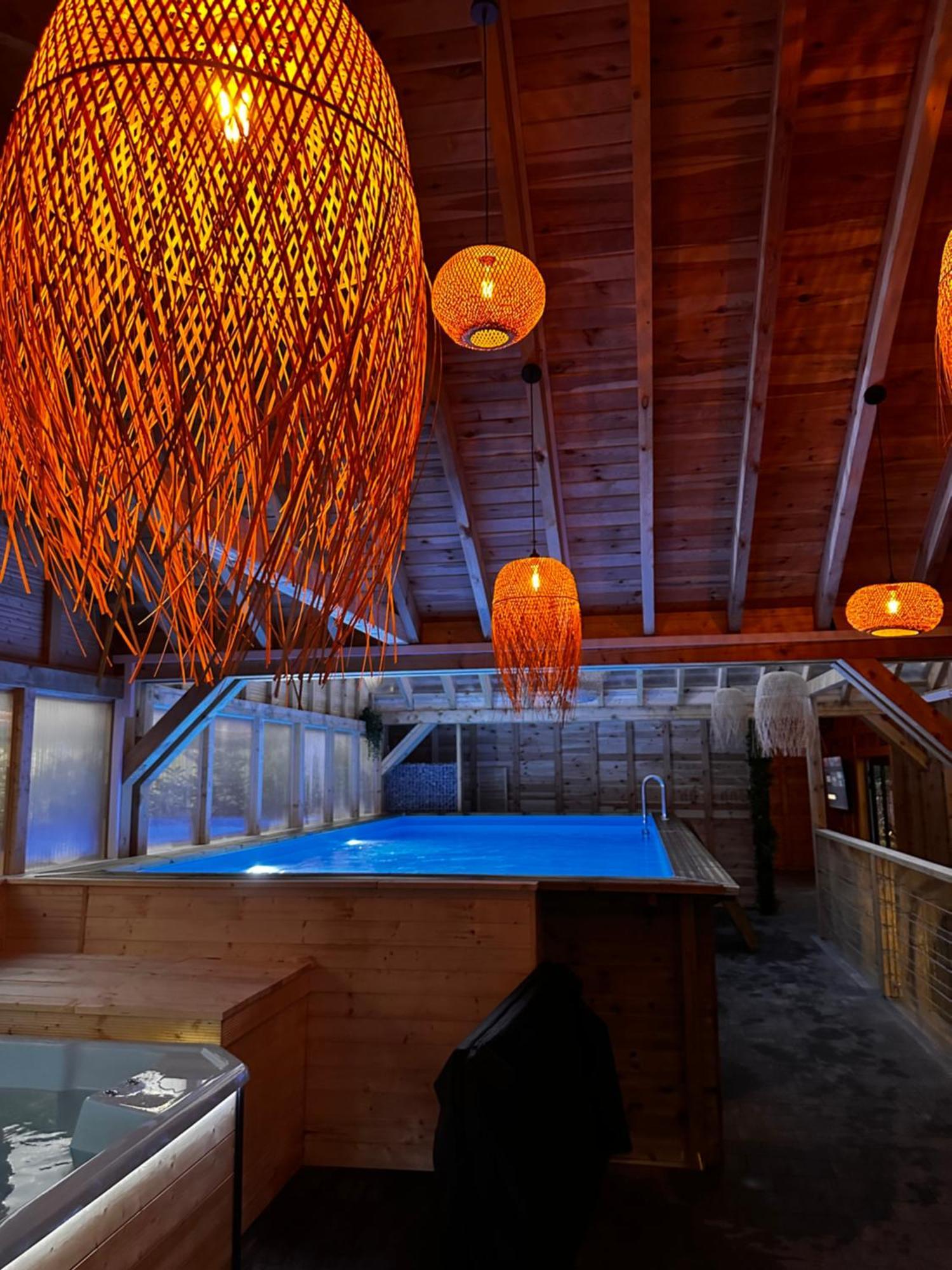 Domki Zlote Piaski Kryty Basen Sauna Jacuzzi Jastrzebia Gora Exterior foto