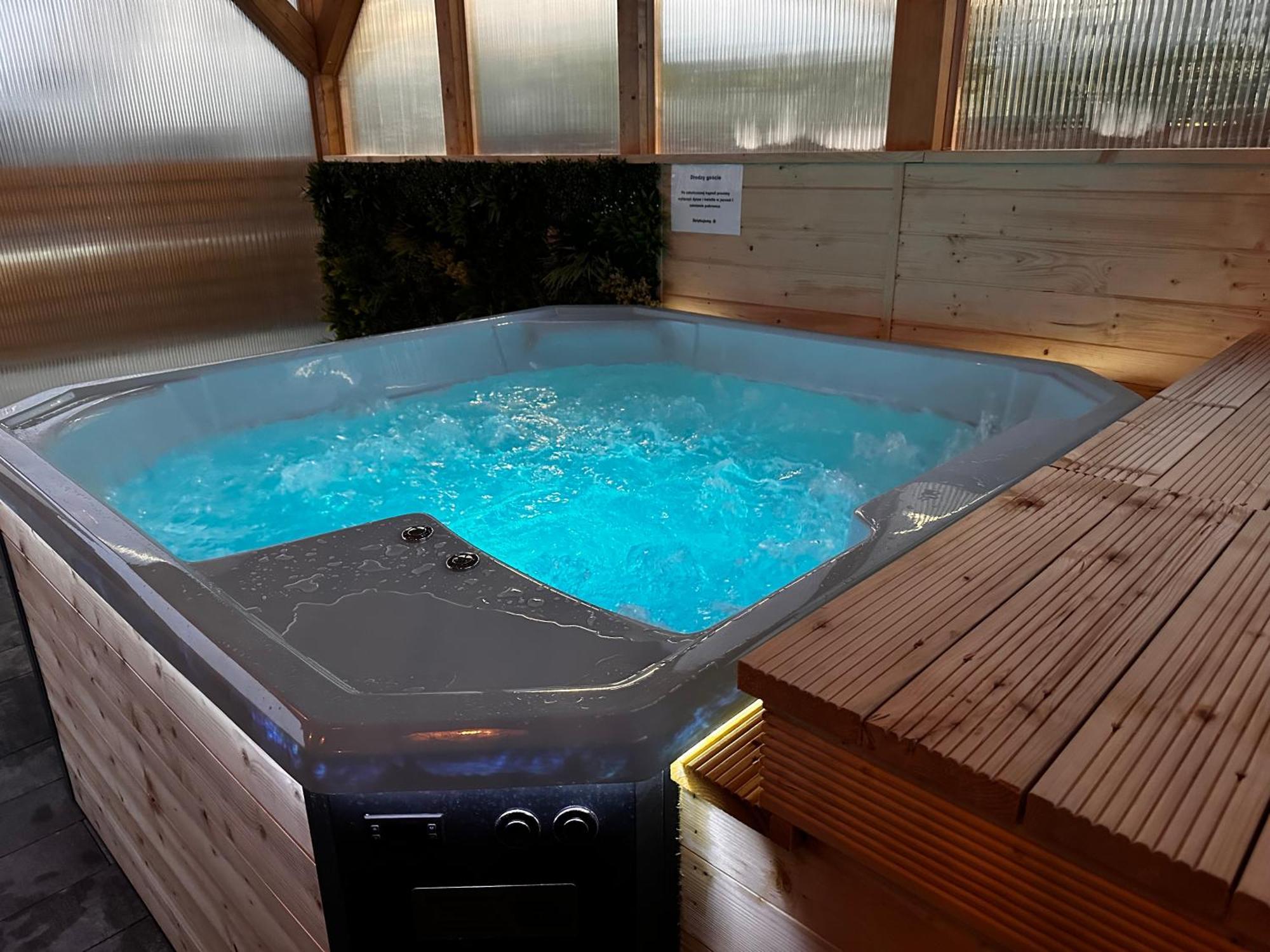 Domki Zlote Piaski Kryty Basen Sauna Jacuzzi Jastrzebia Gora Exterior foto